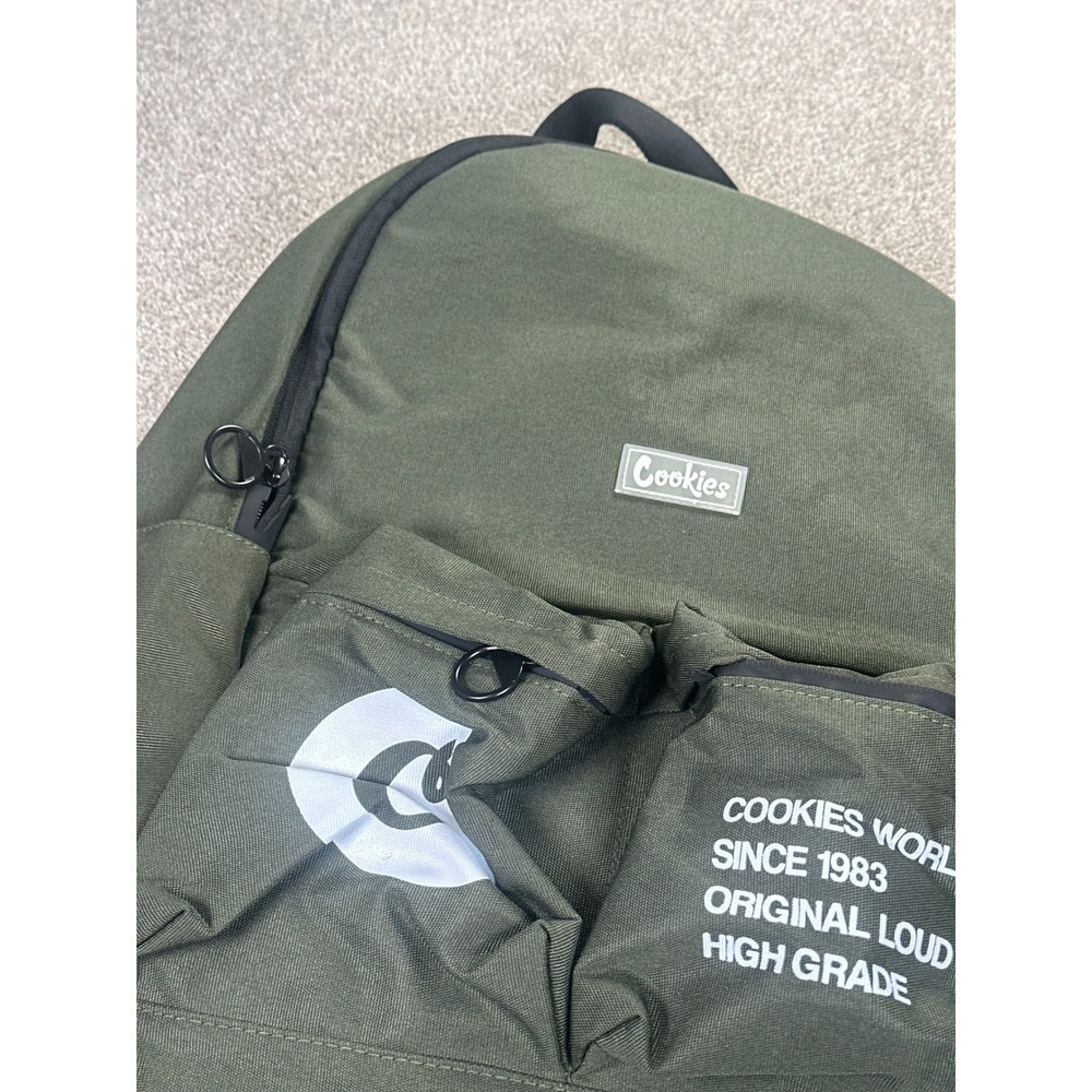 Cookies Smell Proof Backpack Green Original Loud Pack High Grade - Picture 5 of 5